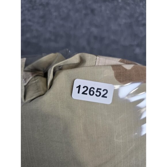 VINTAGE US Army Jacket Mens Large Long Desert Camo DCU Combat Coat Ripstop 90s - Picture 12 of 12